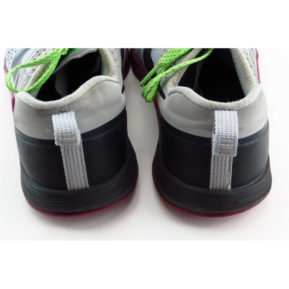 Nike Flywire Lace Up Running Gray Synthetic Women Shoes 7 M - Picture 4 of 7